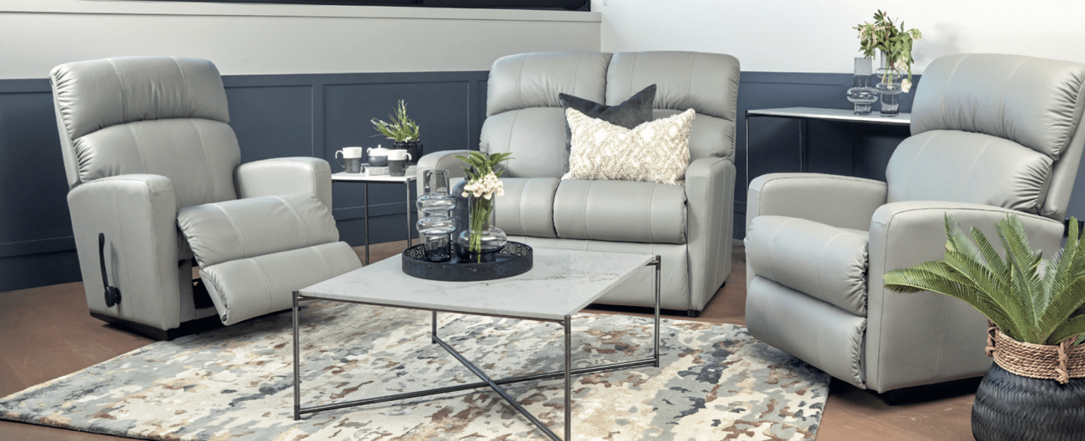 Leather Lounge Suites Layback Living