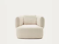 Martina Armchair in Boucle Fabric